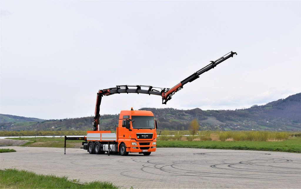 MAN TGX 28.540 * PK29002 + JIB PJ060/FUNK! - Камион с кран, Бордови камион: снимка 2 MAN TGX 28.540 * PK29002 + JIB PJ060/FUNK! - Камион с кран, Бордови камион: снимка 2