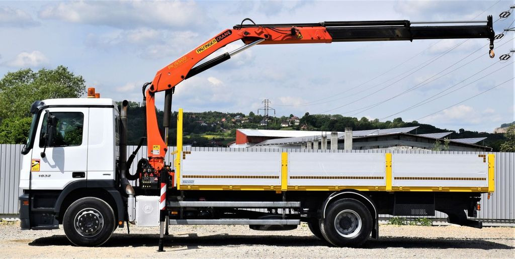 Mercedes-Benz ACTROS 1832 PRITSCHE 6,70m * PK 15500*TOPZUSTAND - Камион с кран: снимка 5 Mercedes-Benz ACTROS 1832 PRITSCHE 6,70m * PK 15500*TOPZUSTAND - Камион с кран: снимка 5