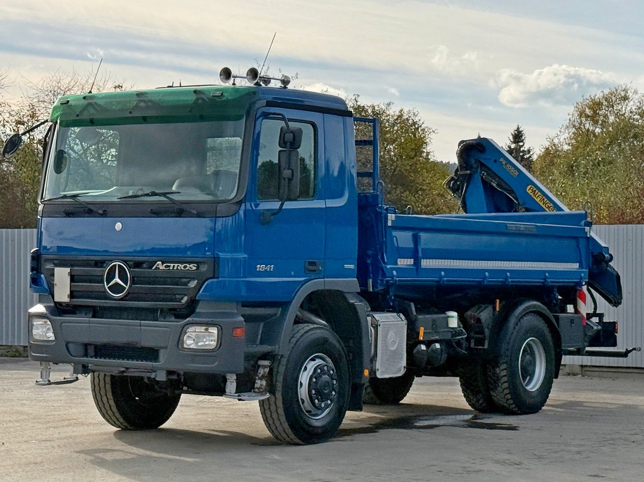 Mercedes-Benz ACTROS 1841 * PK 10501 + FUNK * TOP * 4x4 - Камион с кран: снимка 3 Mercedes-Benz ACTROS 1841 * PK 10501 + FUNK * TOP * 4x4 - Камион с кран: снимка 3
