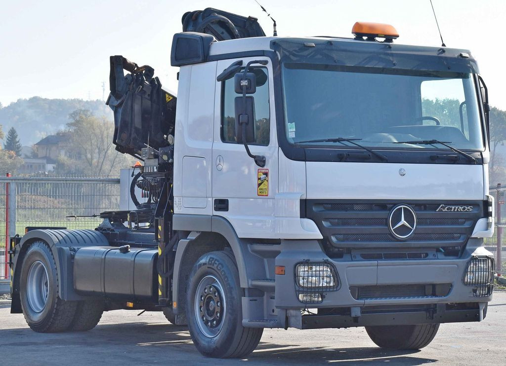 Mercedes-Benz ACTROS 1844 * Sattelzugmaschine *HIAB 330-5/FUNK Mercedes-Benz ACTROS 1844 * Sattelzugmaschine *HIAB 330-5/FUNK - Камион с кран, Влекач: снимка 3 Mercedes-Benz ACTROS 1844 * Sattelzugmaschine *HIAB 330-5/FUNK Mercedes-Benz ACTROS 1844 * Sattelzugmaschine *HIAB 330-5/FUNK - Камион с кран, Влекач: снимка 3