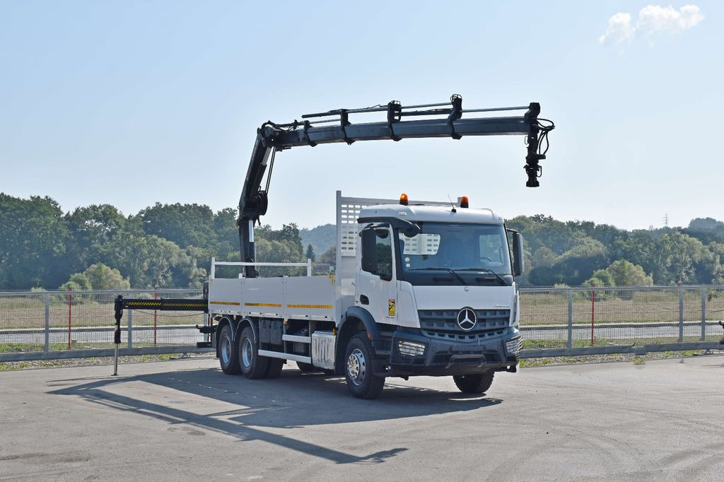 Mercedes-Benz ACTROS 2636 *HIAB X-HIDUO 188 ES-4/FUNK + * 6x4 Mercedes-Benz AROCS 2636 *HIAB X-HIDUO 188 ES-4/FUNK + * 6x4 - Камион с кран, Бордови камион: снимка 2 Mercedes-Benz ACTROS 2636 *HIAB X-HIDUO 188 ES-4/FUNK + * 6x4 Mercedes-Benz AROCS 2636 *HIAB X-HIDUO 188 ES-4/FUNK + * 6x4 - Камион с кран, Бордови камион: снимка 2