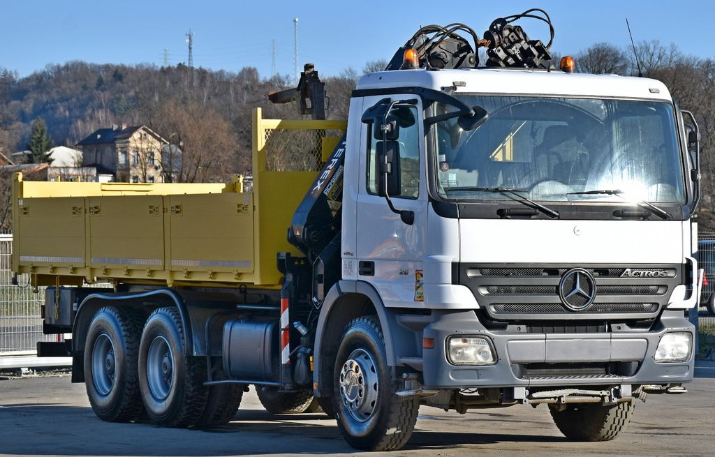 Mercedes-Benz ACTROS 2636 * TEREX 165.2E - A4 + FUNK/6x4 Mercedes-Benz ACTROS 2636 * TEREX 165.2E - A4 + FUNK/6x4 - Камион с кран, Самосвал камион: снимка 3 Mercedes-Benz ACTROS 2636 * TEREX 165.2E - A4 + FUNK/6x4 Mercedes-Benz ACTROS 2636 * TEREX 165.2E - A4 + FUNK/6x4 - Камион с кран, Самосвал камион: снимка 3