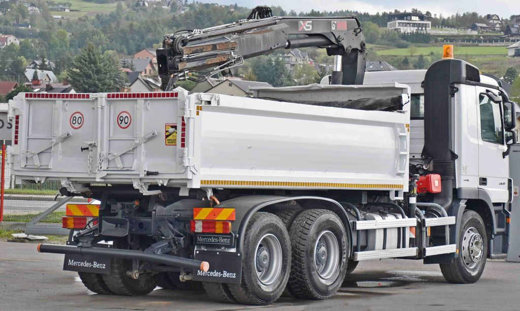 Mercedes-Benz ACTROS 2641 * HIAB 144 B-2 DUO * 6x4 *TOPZUSTAND - Самосвал камион, Камион с кран: снимка 4 Mercedes-Benz ACTROS 2641 * HIAB 144 B-2 DUO * 6x4 *TOPZUSTAND - Самосвал камион, Камион с кран: снимка 4
