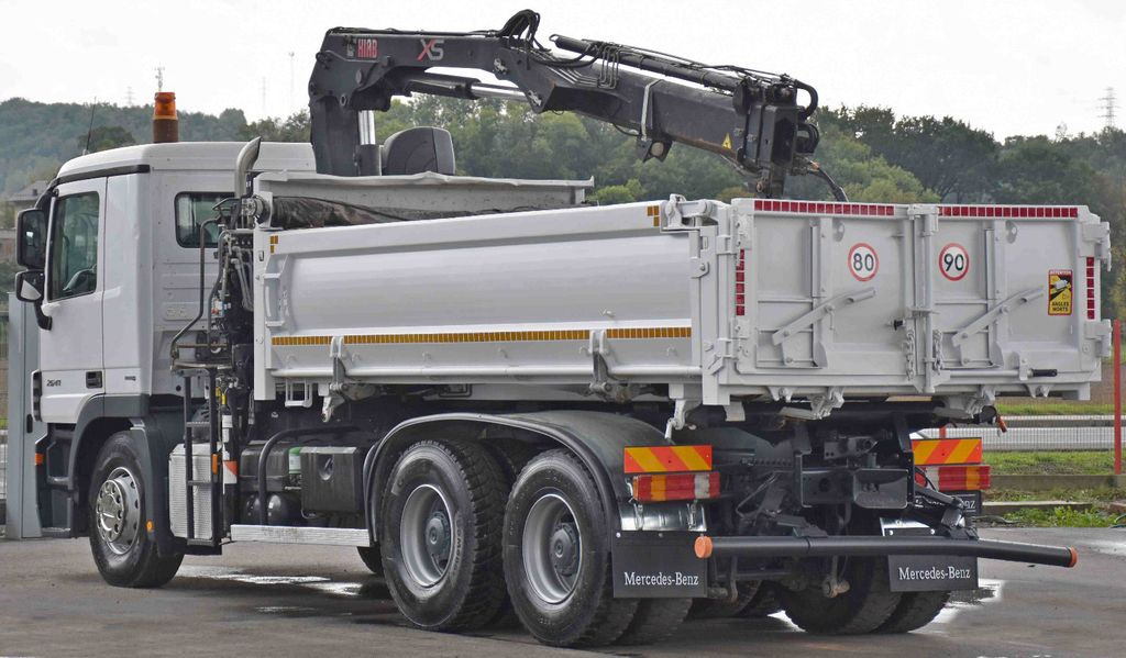 Mercedes-Benz ACTROS 2641 * HIAB 144 B-2 DUO * 6x4 *TOPZUSTAND - Самосвал камион, Камион с кран: снимка 5 Mercedes-Benz ACTROS 2641 * HIAB 144 B-2 DUO * 6x4 *TOPZUSTAND - Самосвал камион, Камион с кран: снимка 5