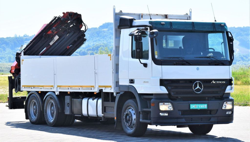 Mercedes-Benz ACTROS 2641 * PK 29002 +JIB PJ060/FUNK* 6x4 Mercedes-Benz ACTROS 2641 * PK 29002 +JIB PJ060/FUNK* 6x4 - Камион с кран, Бордови камион: снимка 3 Mercedes-Benz ACTROS 2641 * PK 29002 +JIB PJ060/FUNK* 6x4 Mercedes-Benz ACTROS 2641 * PK 29002 +JIB PJ060/FUNK* 6x4 - Камион с кран, Бордови камион: снимка 3