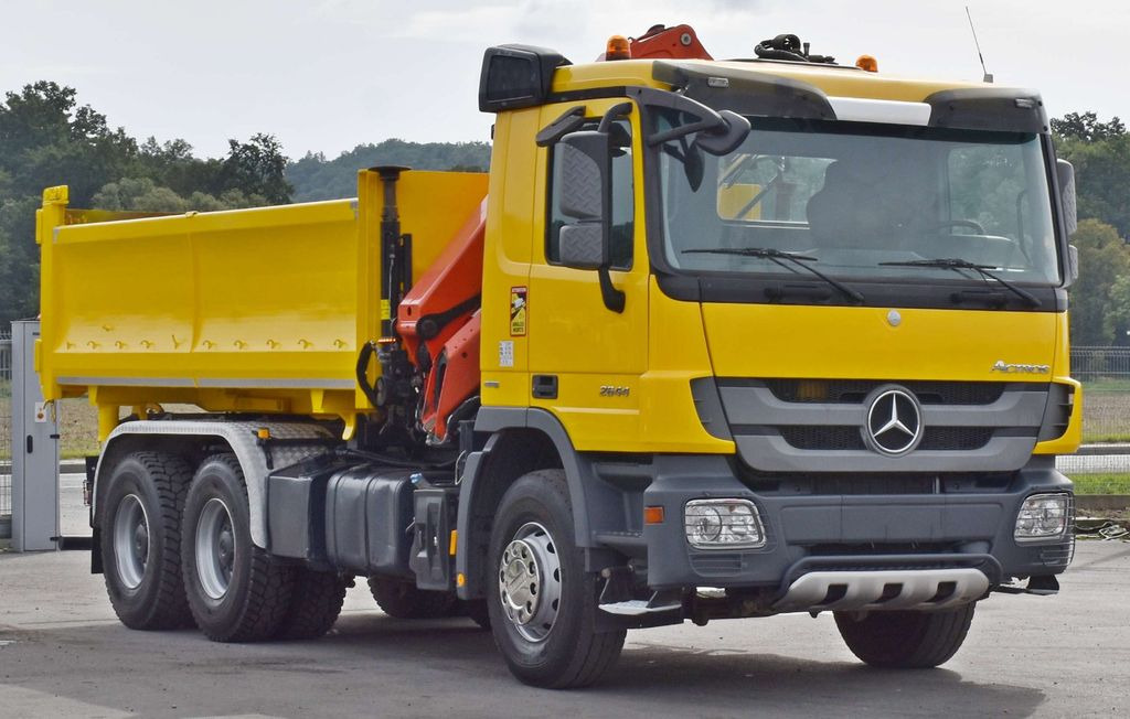 Mercedes-Benz ACTROS 2644 * PK 16001 - K A/FUNK * 6x4 - Камион с кран, Самосвал камион: снимка 4 Mercedes-Benz ACTROS 2644 * PK 16001 - K A/FUNK * 6x4 - Камион с кран, Самосвал камион: снимка 4