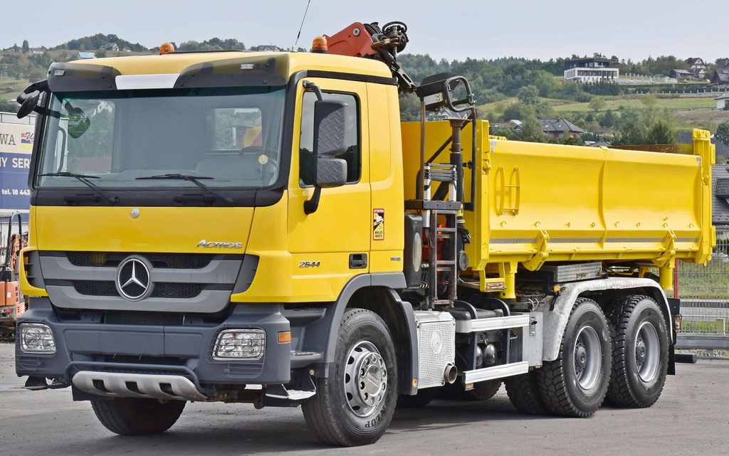 Mercedes-Benz ACTROS 2644 * PK 16001 - K A/FUNK * 6x4 - Самосвал камион, Камион с кран: снимка 5 Mercedes-Benz ACTROS 2644 * PK 16001 - K A/FUNK * 6x4 - Самосвал камион, Камион с кран: снимка 5
