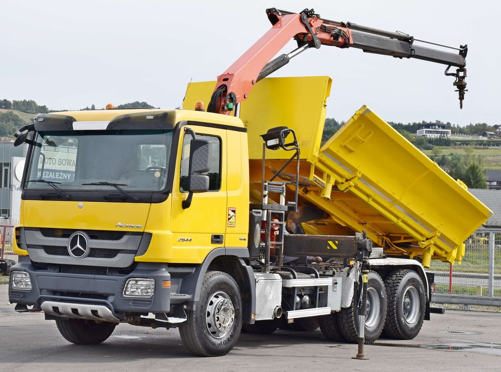 Mercedes-Benz ACTROS 2644 * PK 16001 - K A/FUNK * 6x4 - Камион с кран, Самосвал камион: снимка 3 Mercedes-Benz ACTROS 2644 * PK 16001 - K A/FUNK * 6x4 - Камион с кран, Самосвал камион: снимка 3