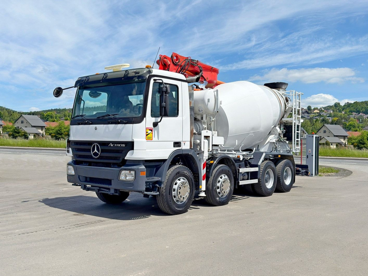 Mercedes-Benz ACTROS 3241* Betonpumpe 21m *8x4 * Top Zustand Mercedes-Benz ACTROS 3241* Betonpumpe 21m *8x4 * Top Zustand - Бетон помпа: снимка 2 Mercedes-Benz ACTROS 3241* Betonpumpe 21m *8x4 * Top Zustand Mercedes-Benz ACTROS 3241* Betonpumpe 21m *8x4 * Top Zustand - Бетон помпа: снимка 2