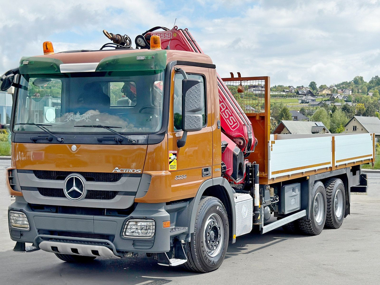 Mercedes-Benz ACTROS 3336 * FASSI F290A.22 + FUNK / 6x4 * TOP - Камион с кран: снимка 4 Mercedes-Benz ACTROS 3336 * FASSI F290A.22 + FUNK / 6x4 * TOP - Камион с кран: снимка 4