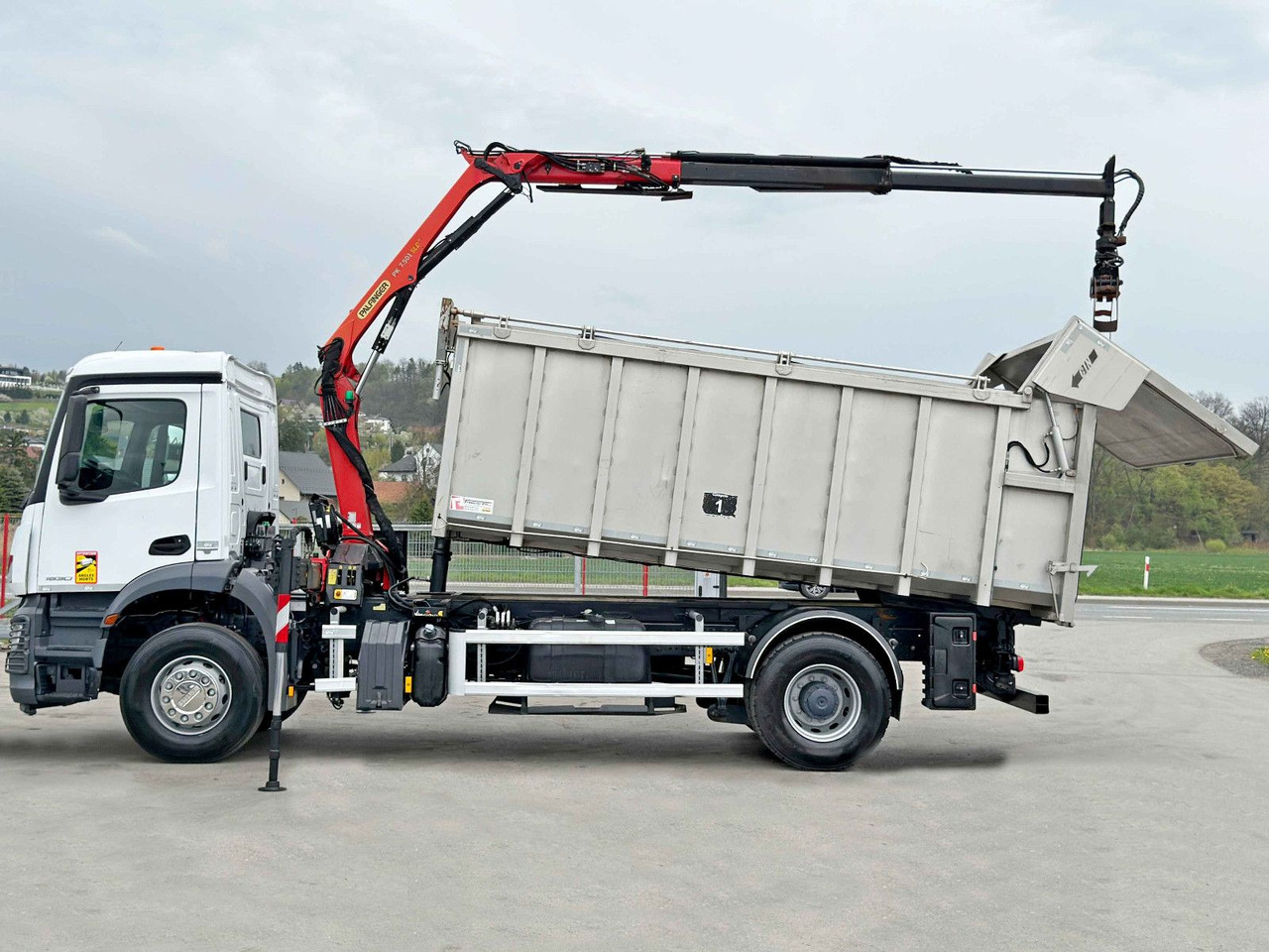 Mercedes-Benz AROCS 1830* KIPPER 5,00m * PK 7.501 SLD A + FUNK - Самосвал камион, Камион с кран: снимка 5 Mercedes-Benz AROCS 1830* KIPPER 5,00m * PK 7.501 SLD A + FUNK - Самосвал камион, Камион с кран: снимка 5