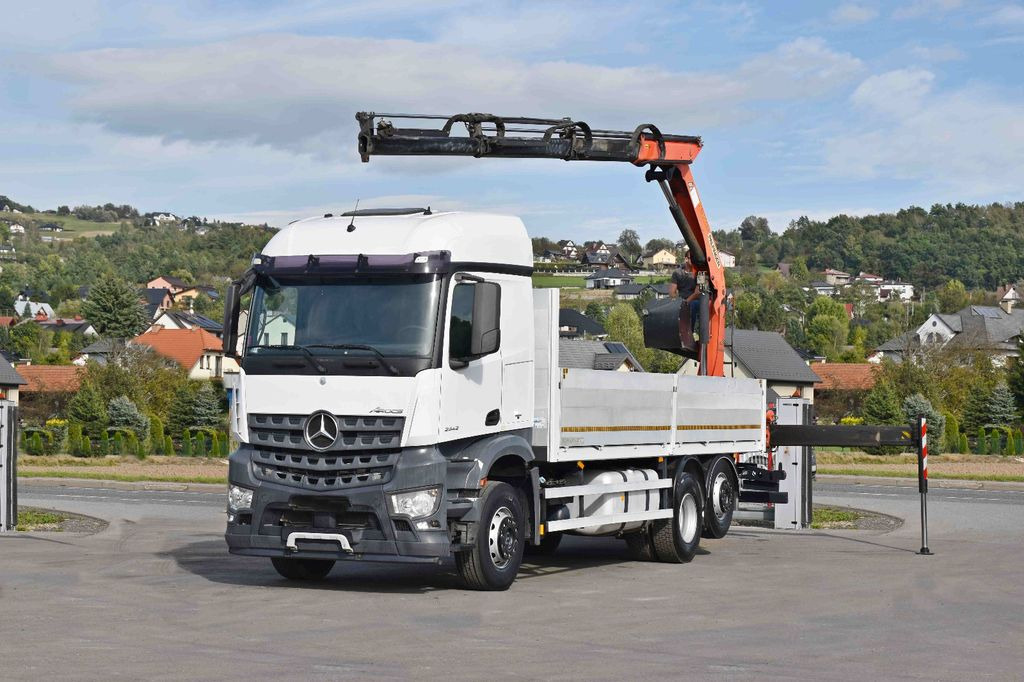 Mercedes-Benz AROCS 2542* PK 13001-K B* TOPZUSTAND - Камион с кран, Бордови камион: снимка 2 Mercedes-Benz AROCS 2542* PK 13001-K B* TOPZUSTAND - Камион с кран, Бордови камион: снимка 2