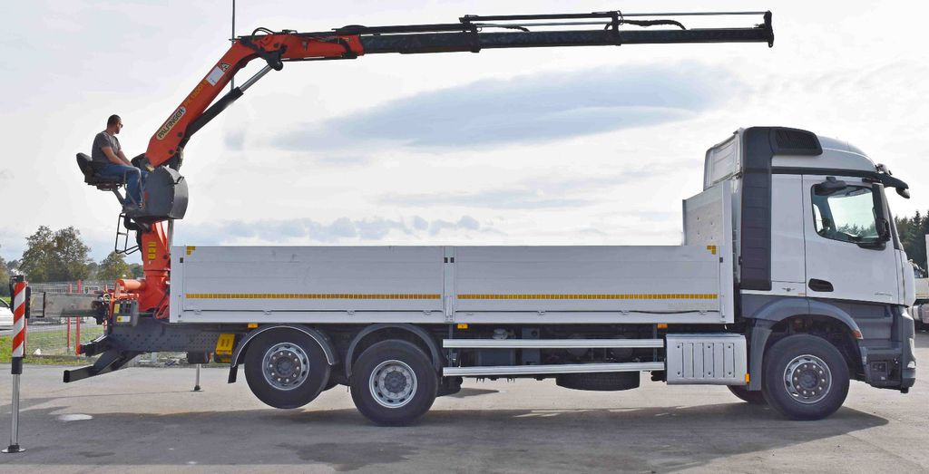Mercedes-Benz AROCS 2542* PK 13001-K B* TOPZUSTAND - Камион с кран, Бордови камион: снимка 5 Mercedes-Benz AROCS 2542* PK 13001-K B* TOPZUSTAND - Камион с кран, Бордови камион: снимка 5