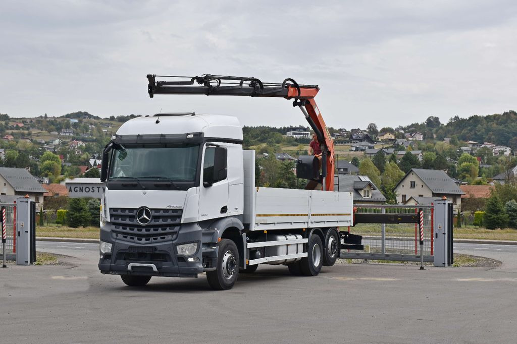 Mercedes-Benz AROCS 2542* PK 13001-K B* TOPZUSTAND - Камион с кран, Бордови камион: снимка 2 Mercedes-Benz AROCS 2542* PK 13001-K B* TOPZUSTAND - Камион с кран, Бордови камион: снимка 2