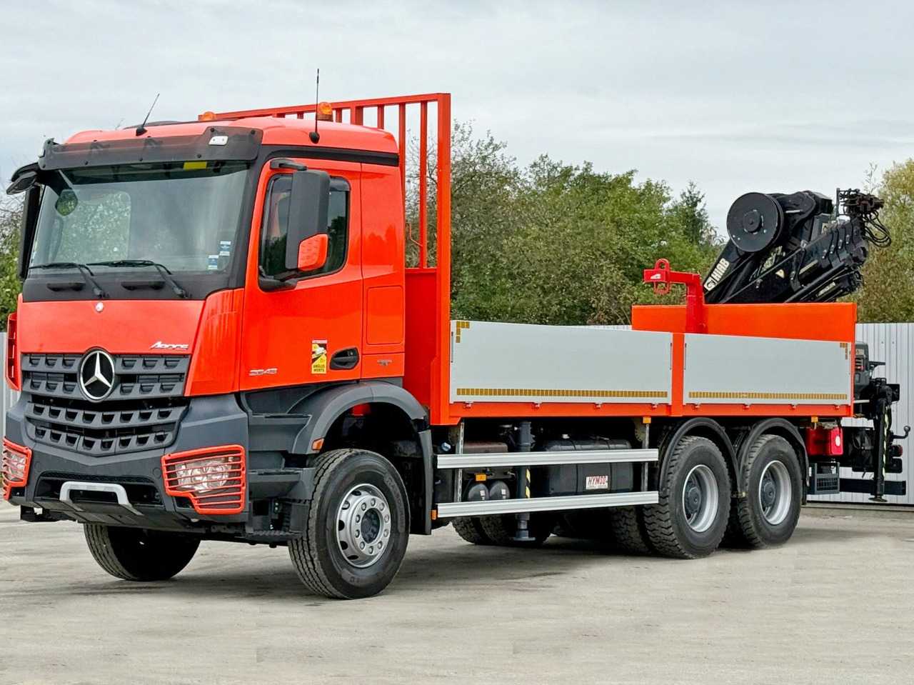 Mercedes-Benz AROCS 2643 *HIAB X-HIDUO 188 ES-5/FUNK * 6x4 - Камион с кран: снимка 3 Mercedes-Benz AROCS 2643 *HIAB X-HIDUO 188 ES-5/FUNK * 6x4 - Камион с кран: снимка 3