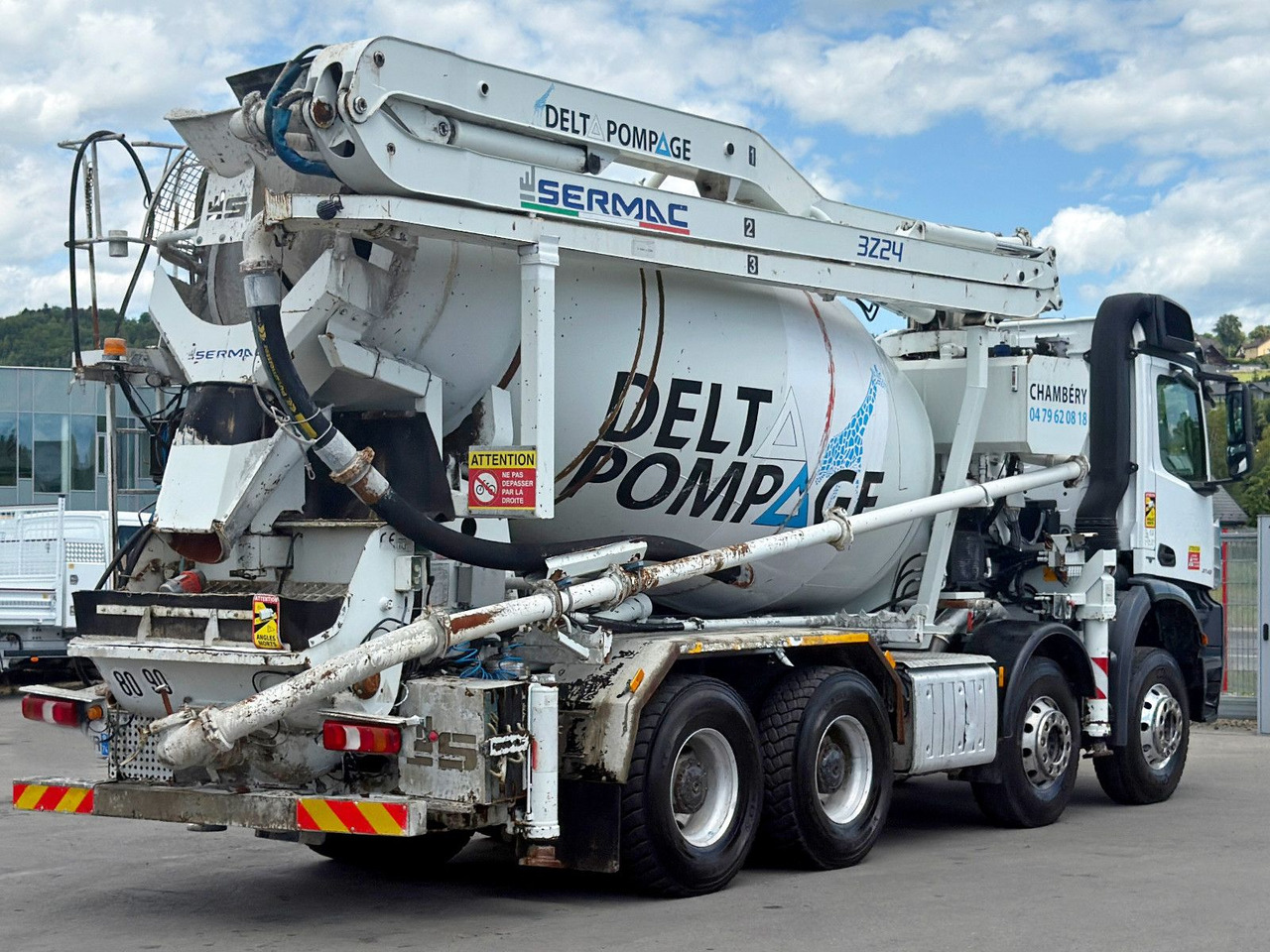 Лизинг на  Mercedes-Benz AROCS 3743 * Betonpumpe + FUNK * 8x4 * TOP Mercedes-Benz AROCS 3743 * Betonpumpe + FUNK * 8x4 * TOP: снимка 7