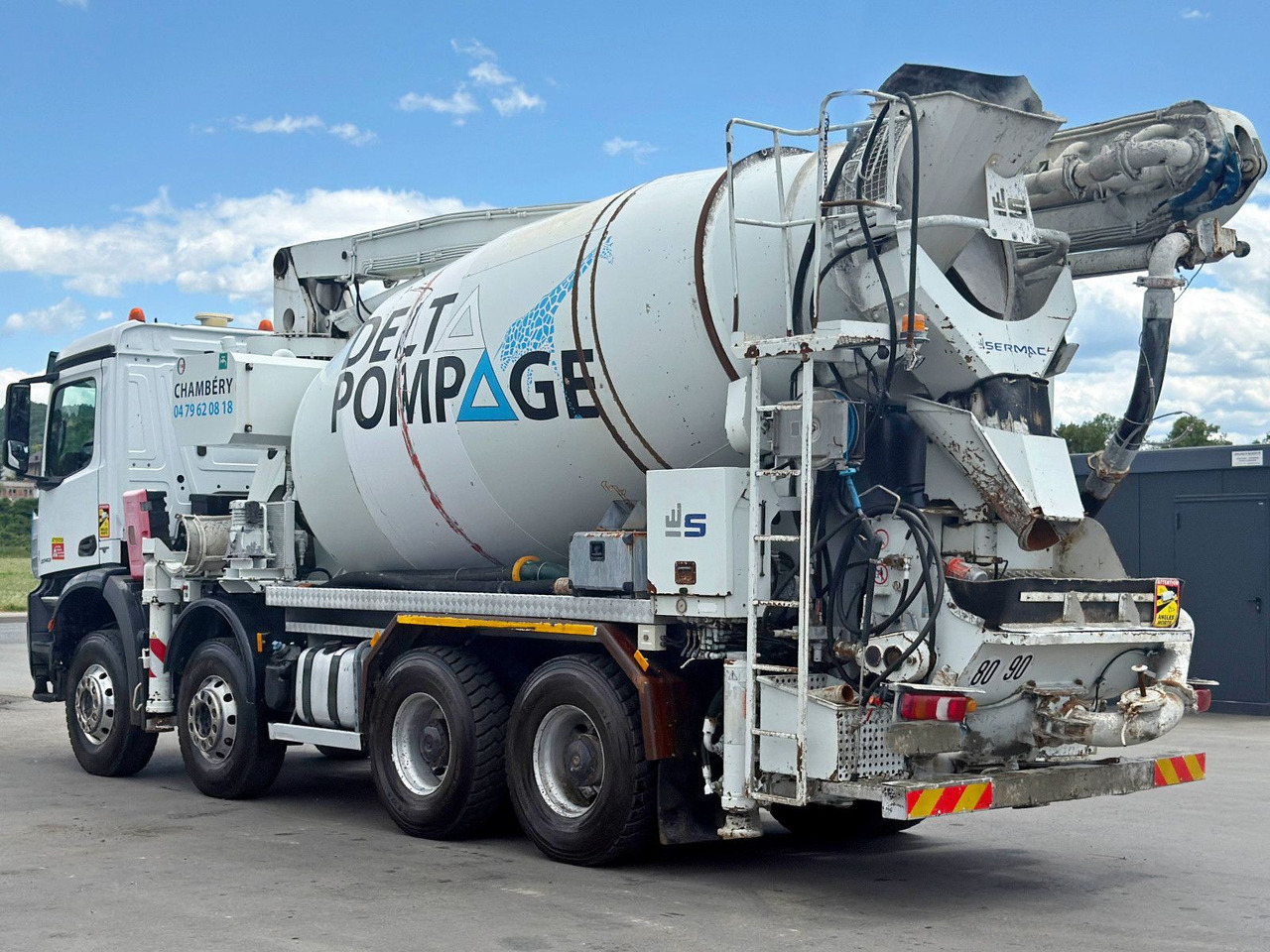 Лизинг на  Mercedes-Benz AROCS 3743 * Betonpumpe + FUNK * 8x4 * TOP Mercedes-Benz AROCS 3743 * Betonpumpe + FUNK * 8x4 * TOP: снимка 8