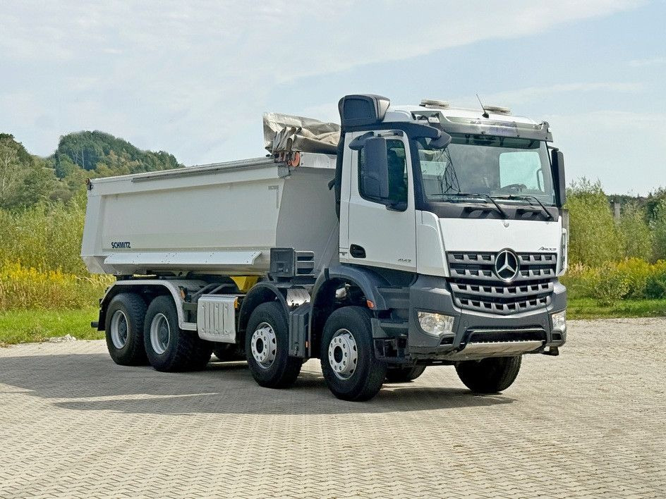 Mercedes-Benz AROCS 4142* KIPPER / 8x4 * TOPZUSTAND - Самосвал камион: снимка 1 Mercedes-Benz AROCS 4142* KIPPER / 8x4 * TOPZUSTAND - Самосвал камион: снимка 1