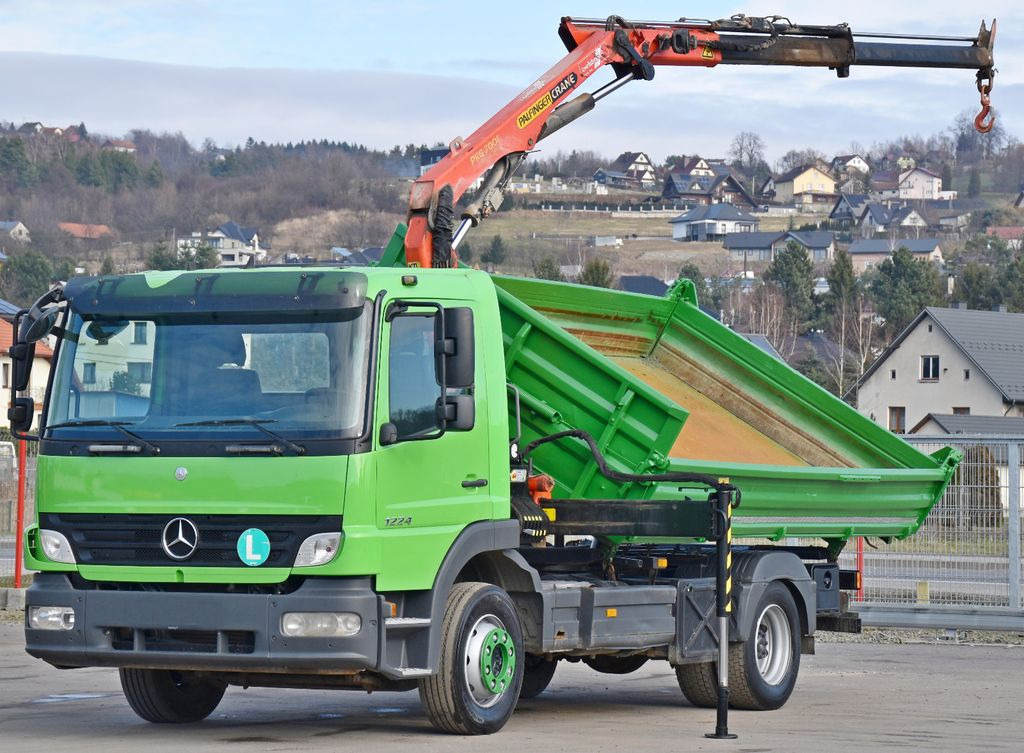 Mercedes-Benz ATEGO 1224 Kipper 4,00m* KRAN * TOPZUSTAND Mercedes-Benz ATEGO 1224 Kipper 4,00m* KRAN * TOPZUSTAND - Камион с кран, Самосвал камион: снимка 3 Mercedes-Benz ATEGO 1224 Kipper 4,00m* KRAN * TOPZUSTAND Mercedes-Benz ATEGO 1224 Kipper 4,00m* KRAN * TOPZUSTAND - Камион с кран, Самосвал камион: снимка 3