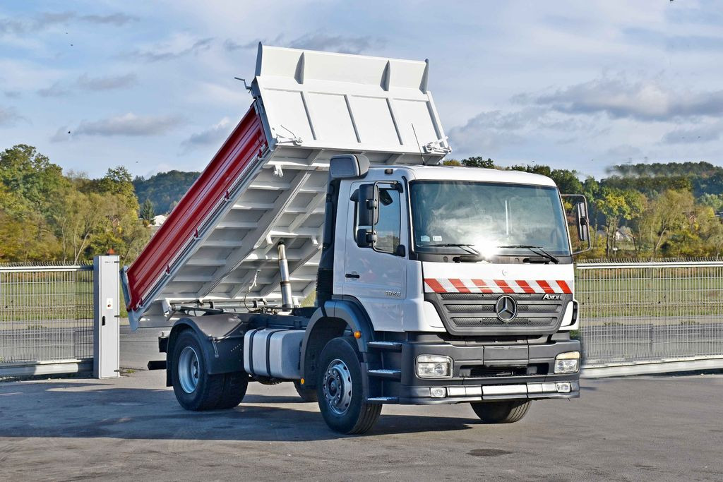 Mercedes-Benz AXOR 1823 * KIPPER 4,45 m * TOPZUSTAND - Самосвал камион, Камион с кран: снимка 2 Mercedes-Benz AXOR 1823 * KIPPER 4,45 m * TOPZUSTAND - Самосвал камион, Камион с кран: снимка 2