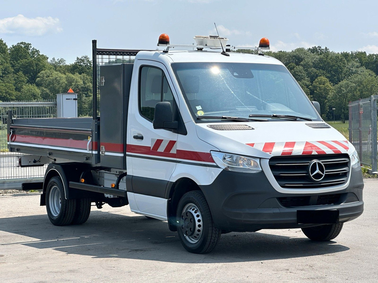 Бус самосвал Mercedes-Benz Sprinter 516 CDI Kipper 3,00 m Perfect condition: снимка 6