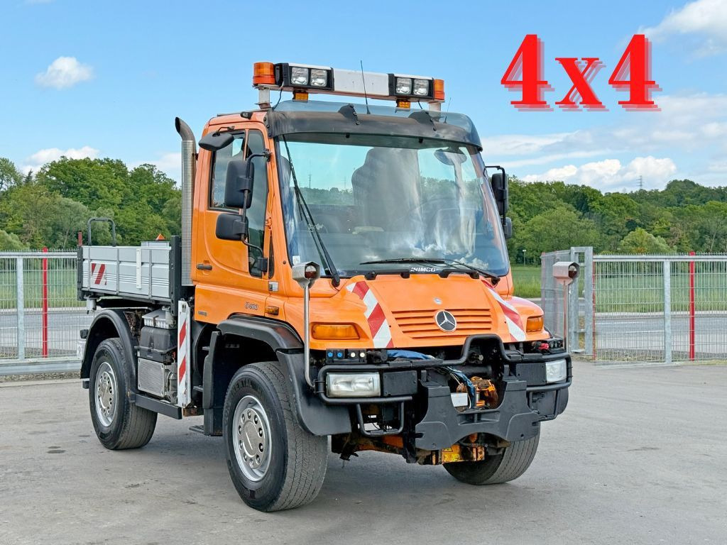 Mercedes-Benz UNIMOG 400 * KIPPER 2,40 * 4x4 * TOPZUSTAND - Самосвал камион: снимка 1 Mercedes-Benz UNIMOG 400 * KIPPER 2,40 * 4x4 * TOPZUSTAND - Самосвал камион: снимка 1