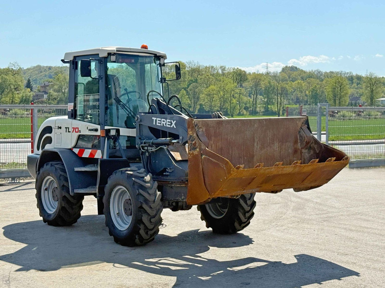 Колесен товарач Neuson WACKER WL 50 * TOPZUSTAND Terex TL 70 s * RADLADER * 4x4 * TOPZUSTAND: снимка 7