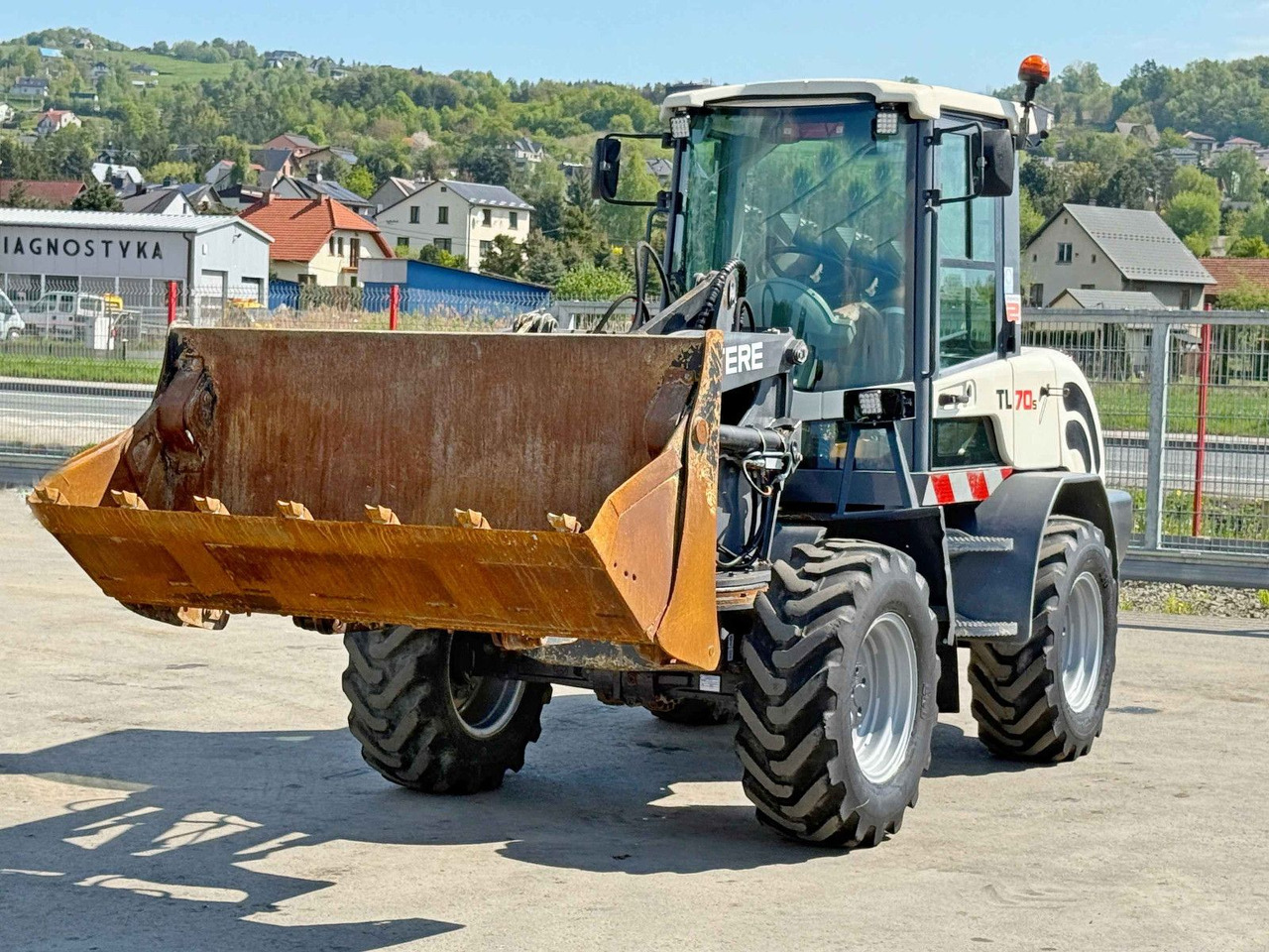 Колесен товарач Neuson WACKER WL 50 * TOPZUSTAND Terex TL 70 s * RADLADER * 4x4 * TOPZUSTAND: снимка 6