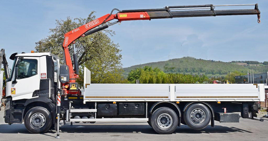 Renault C 380 * PRITSCHE 7,05 m* FASSI F 135C + FUNK - Камион с кран: снимка 5 Renault C 380 * PRITSCHE 7,05 m* FASSI F 135C + FUNK - Камион с кран: снимка 5