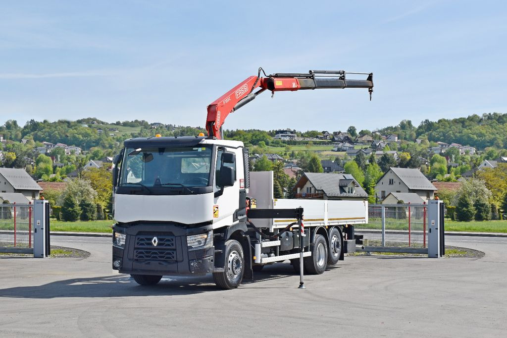 Renault C 380 * PRITSCHE 7,05 m* FASSI F 135C + FUNK - Камион с кран: снимка 2 Renault C 380 * PRITSCHE 7,05 m* FASSI F 135C + FUNK - Камион с кран: снимка 2