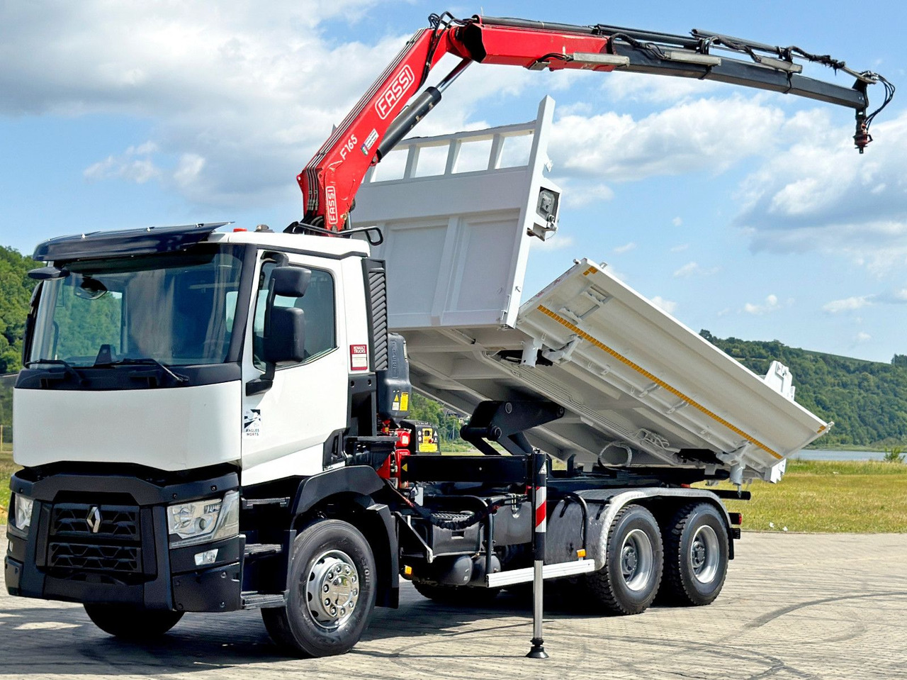 Renault C 430 * FASSI F165A.0.23 + FUNK * 6x4 - Камион с кран: снимка 3 Renault C 430 * FASSI F165A.0.23 + FUNK * 6x4 - Камион с кран: снимка 3