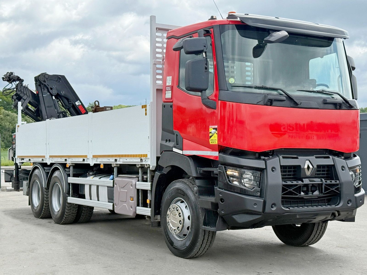 Renault C 430 *HIAB X - HIDUO 188 ES - 4 + FUNK * 6x4 - Камион с кран: снимка 3 Renault C 430 *HIAB X - HIDUO 188 ES - 4 + FUNK * 6x4 - Камион с кран: снимка 3