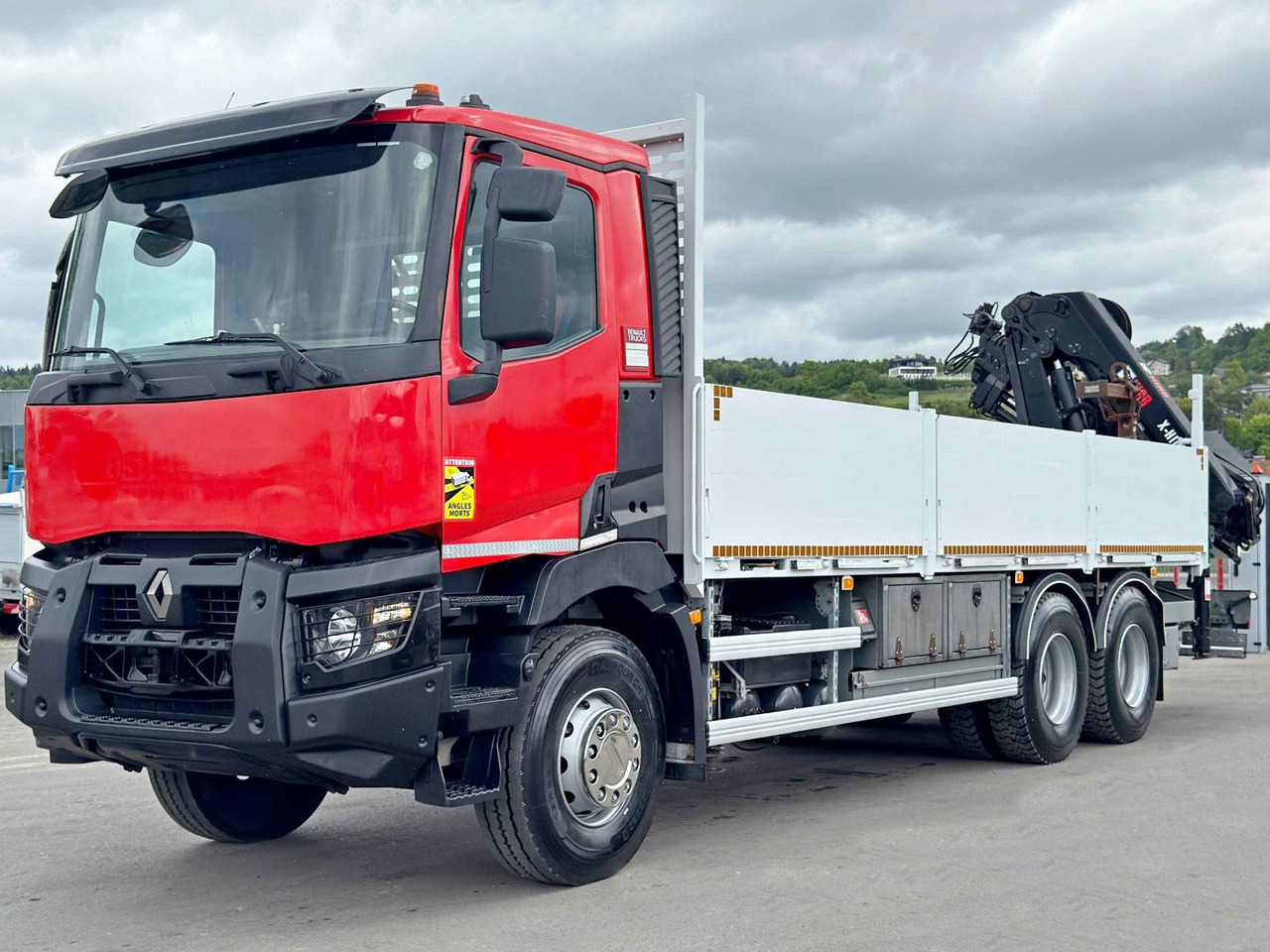 Renault C 430 *HIAB X - HIDUO 188 ES - 4 + FUNK * 6x4 - Камион с кран: снимка 4 Renault C 430 *HIAB X - HIDUO 188 ES - 4 + FUNK * 6x4 - Камион с кран: снимка 4