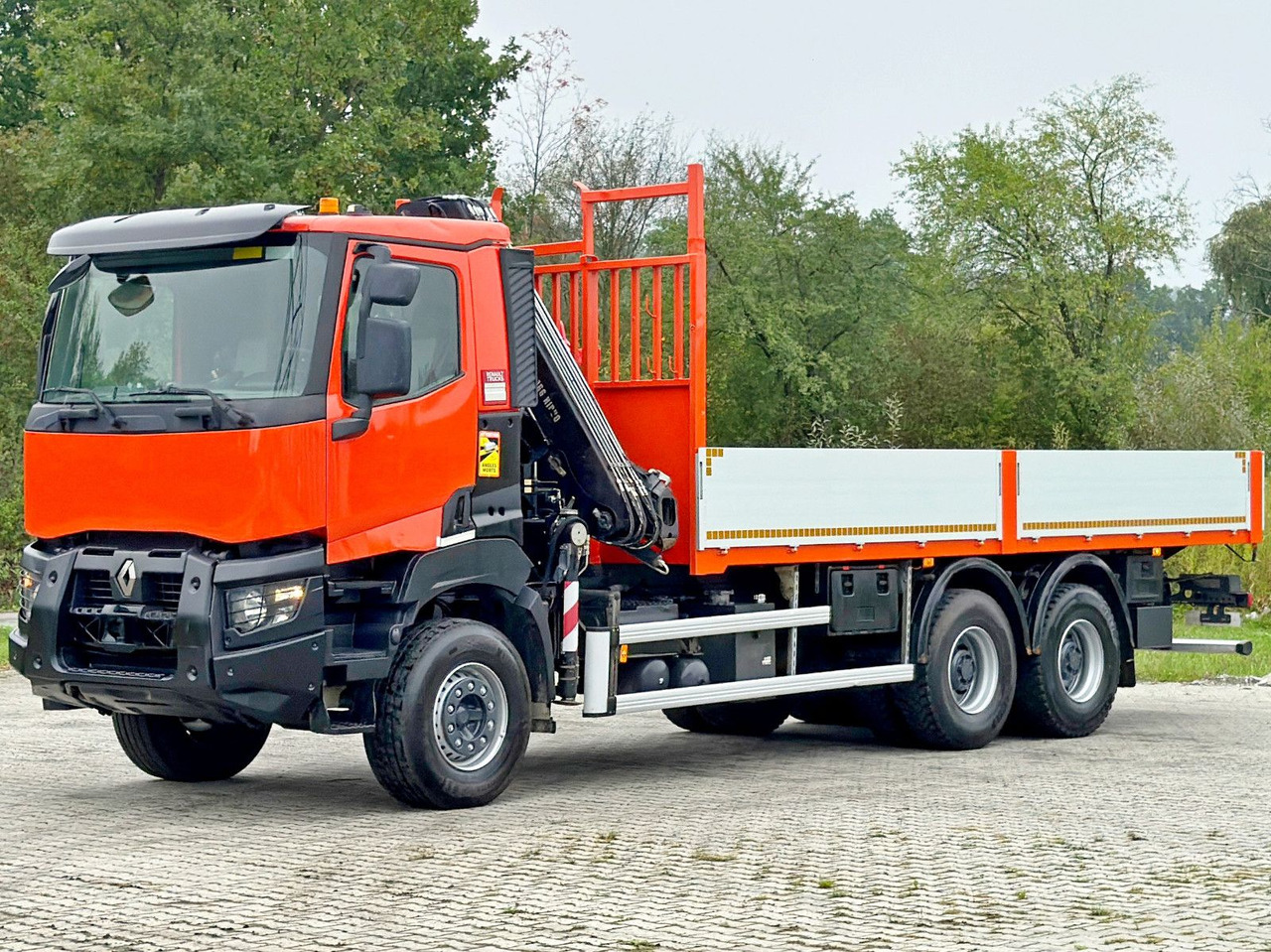 Renault K 380 * HIAB 166 BS-3 HIDUO + FUNK* 6x4 - Камион с кран: снимка 3 Renault K 380 * HIAB 166 BS-3 HIDUO + FUNK* 6x4 - Камион с кран: снимка 3
