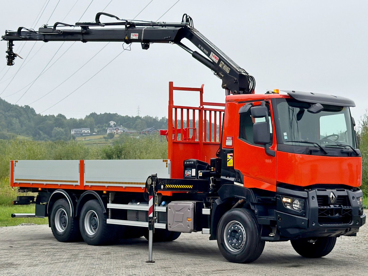 Renault K 380 * HIAB 166 BS-3 HIDUO + FUNK* 6x4 - Камион с кран: снимка 2 Renault K 380 * HIAB 166 BS-3 HIDUO + FUNK* 6x4 - Камион с кран: снимка 2
