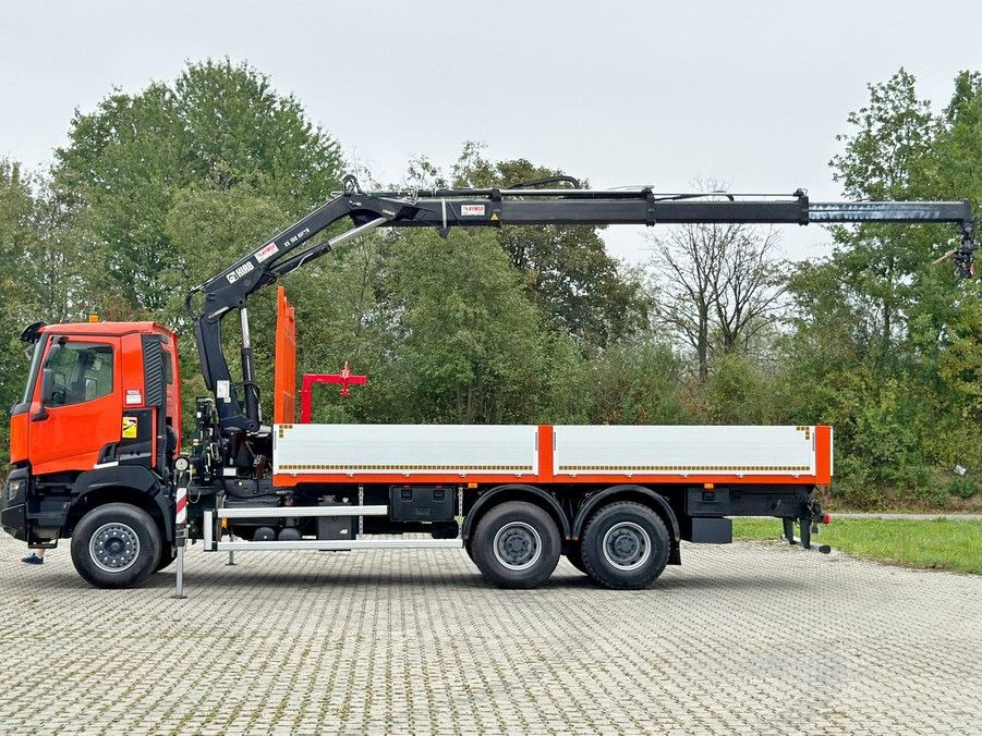 Renault K 380 * HIAB 166 BS-3 HIDUO + FUNK* 6x4 - Камион с кран: снимка 5 Renault K 380 * HIAB 166 BS-3 HIDUO + FUNK* 6x4 - Камион с кран: снимка 5