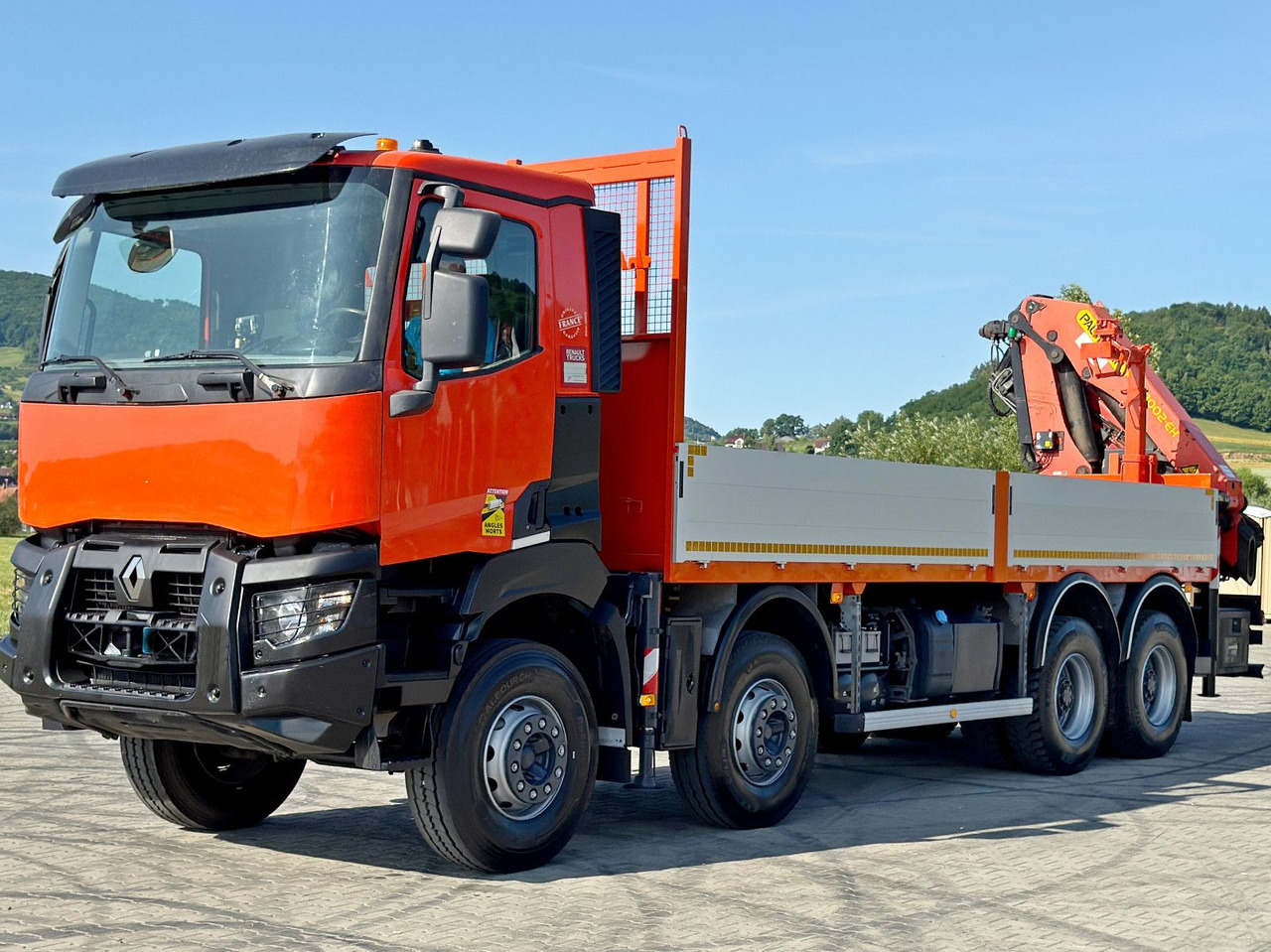 Renault K 430 * PK 22002 - EH C+ FUNK * 8x4 - Камион с кран: снимка 3 Renault K 430 * PK 22002 - EH C+ FUNK * 8x4 - Камион с кран: снимка 3