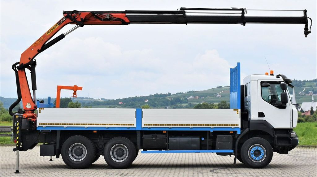 Renault KERAX 370 *PK 16502 + FUNK / 6x4 * TOP - Камион с кран, Бордови камион: снимка 5 Renault KERAX 370 *PK 16502 + FUNK / 6x4 * TOP - Камион с кран, Бордови камион: снимка 5