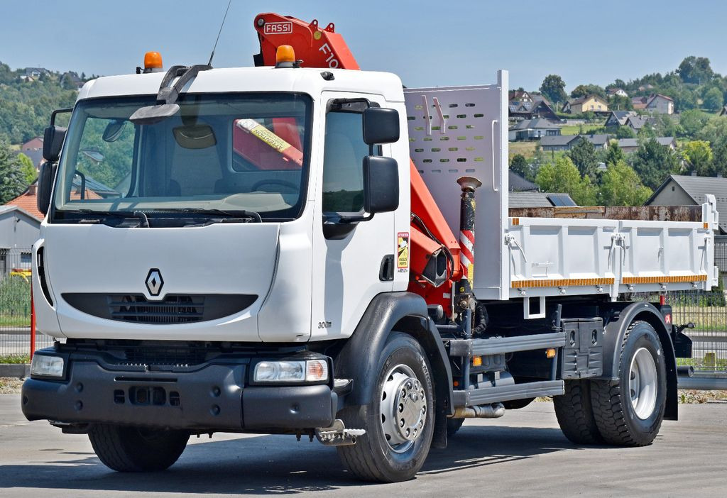 Renault MIDLUM 300 DXI * FASSI F105A.0.21 + PILOT* TOP Renault MIDLUM 300 DXI * FASSI F105A.0.21 + PILOT* TOP - Камион с кран, Самосвал камион: снимка 4 Renault MIDLUM 300 DXI * FASSI F105A.0.21 + PILOT* TOP Renault MIDLUM 300 DXI * FASSI F105A.0.21 + PILOT* TOP - Камион с кран, Самосвал камион: снимка 4