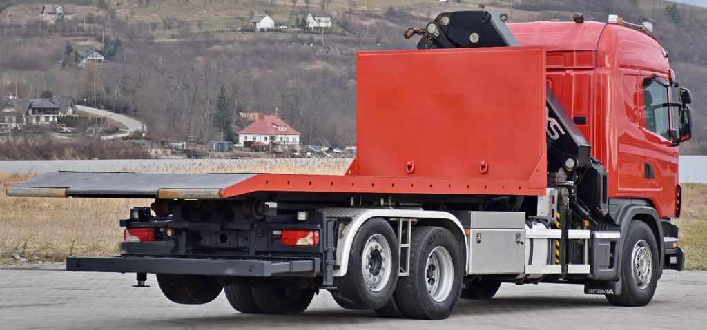 Камион пътна помощ Scania G 400 * Abschleppwagen 6,40m* KRAN + FUNK * TOP: снимка 7