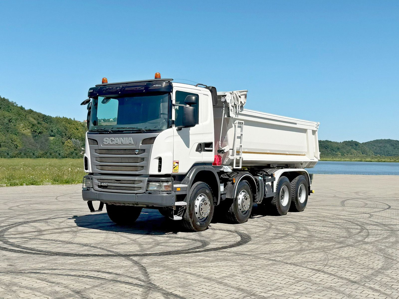 Scania G 420 * KIPPER * 8x4 * TOPZUSTAND - Самосвал камион: снимка 2 Scania G 420 * KIPPER * 8x4 * TOPZUSTAND - Самосвал камион: снимка 2