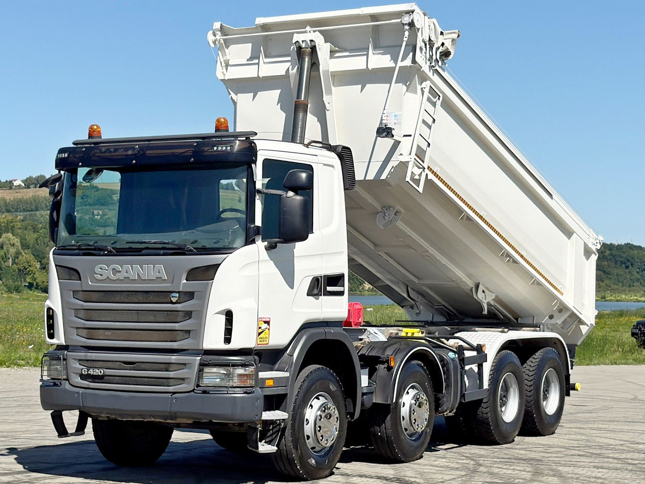 Scania G 420 * KIPPER * 8x4 * TOPZUSTAND - Самосвал камион: снимка 4 Scania G 420 * KIPPER * 8x4 * TOPZUSTAND - Самосвал камион: снимка 4