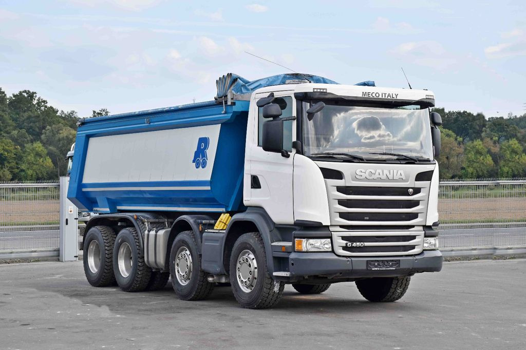 Scania G 450 * Kipper * TOPZUSTAND / 8x4 - Самосвал камион: снимка 2 Scania G 450 * Kipper * TOPZUSTAND / 8x4 - Самосвал камион: снимка 2