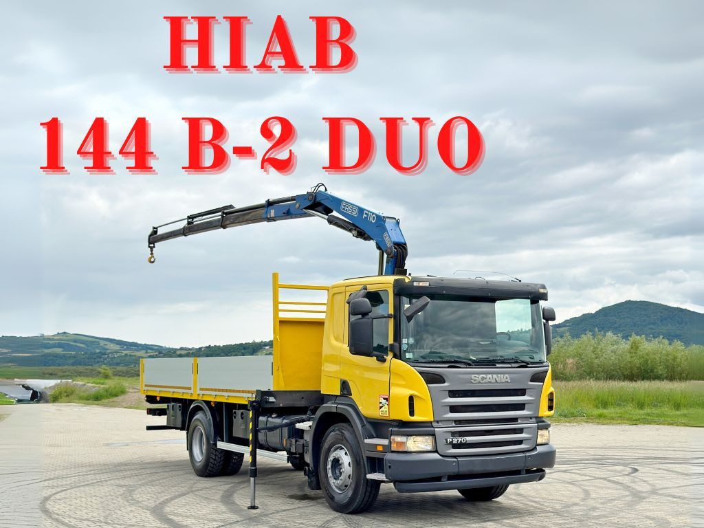 Scania P 270 * FASSI F110A.23 + FUNK * TOPZUSTAND - Камион с кран: снимка 1 Scania P 270 * FASSI F110A.23 + FUNK * TOPZUSTAND - Камион с кран: снимка 1