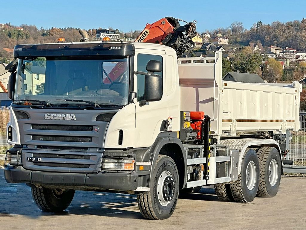 Scania P 360 Kipper 4,70 m * PK 13001-KA + FUNK * 6x4 - Камион с кран, Самосвал камион: снимка 5 Scania P 360 Kipper 4,70 m * PK 13001-KA + FUNK * 6x4 - Камион с кран, Самосвал камион: снимка 5