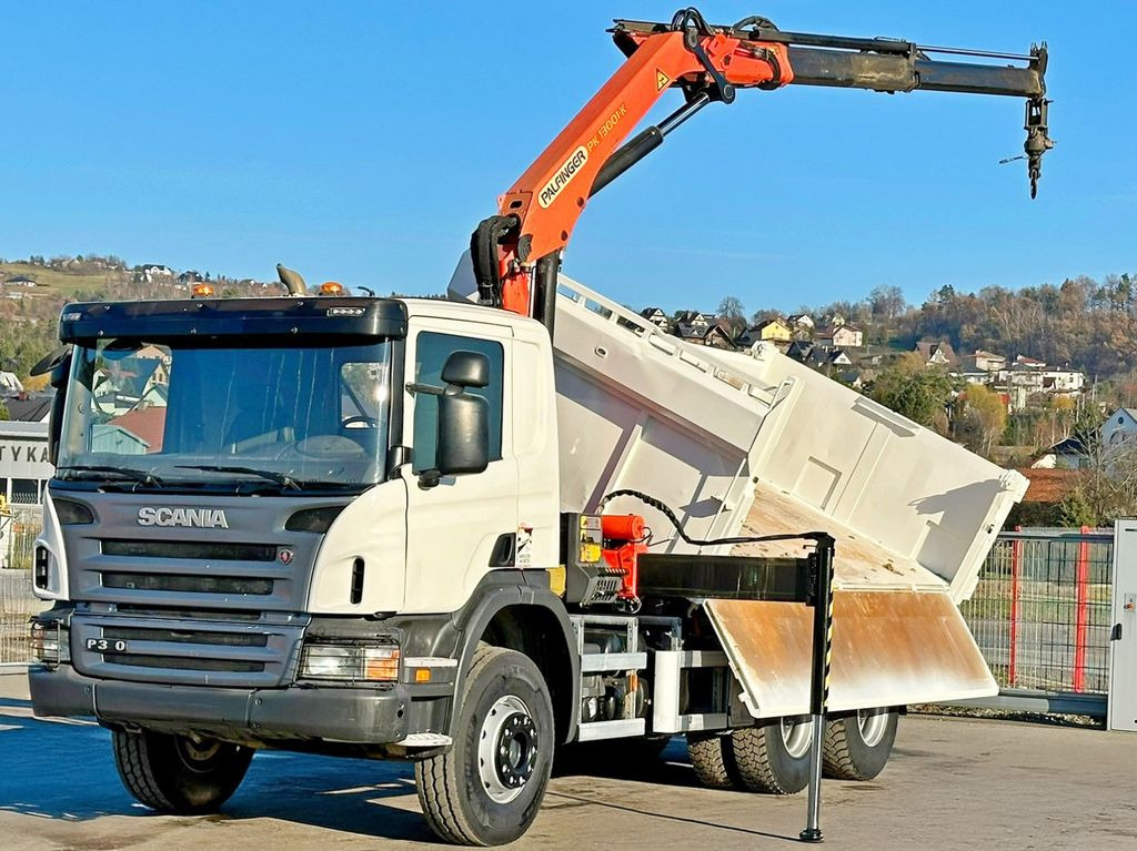 Scania P 360 Kipper 4,70 m * PK 13001-KA + FUNK * 6x4 - Самосвал камион, Камион с кран: снимка 3 Scania P 360 Kipper 4,70 m * PK 13001-KA + FUNK * 6x4 - Самосвал камион, Камион с кран: снимка 3