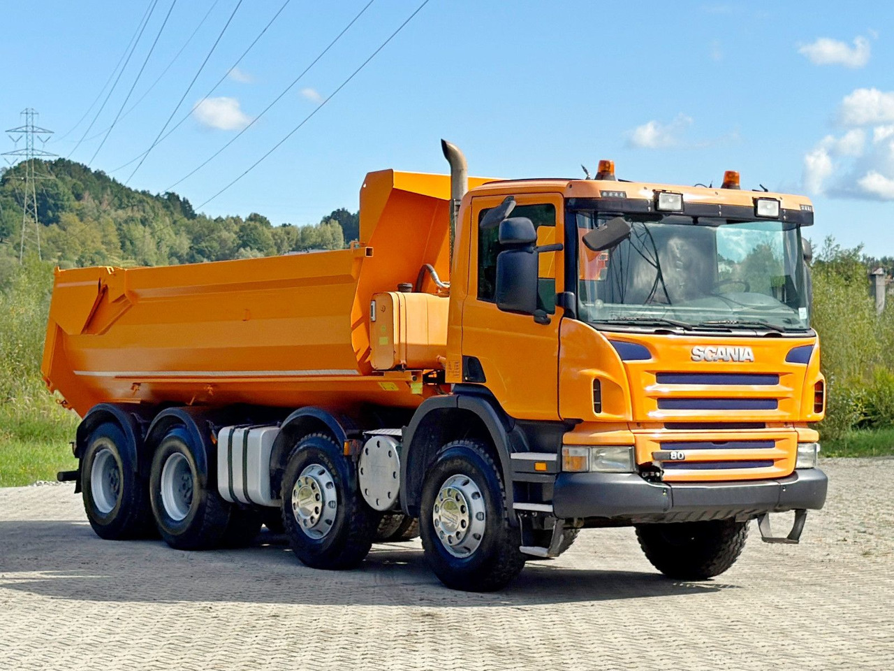 Scania P 380 Kipper * 8x4 * TOPZUSTAND - Самосвал камион: снимка 1 Scania P 380 Kipper * 8x4 * TOPZUSTAND - Самосвал камион: снимка 1