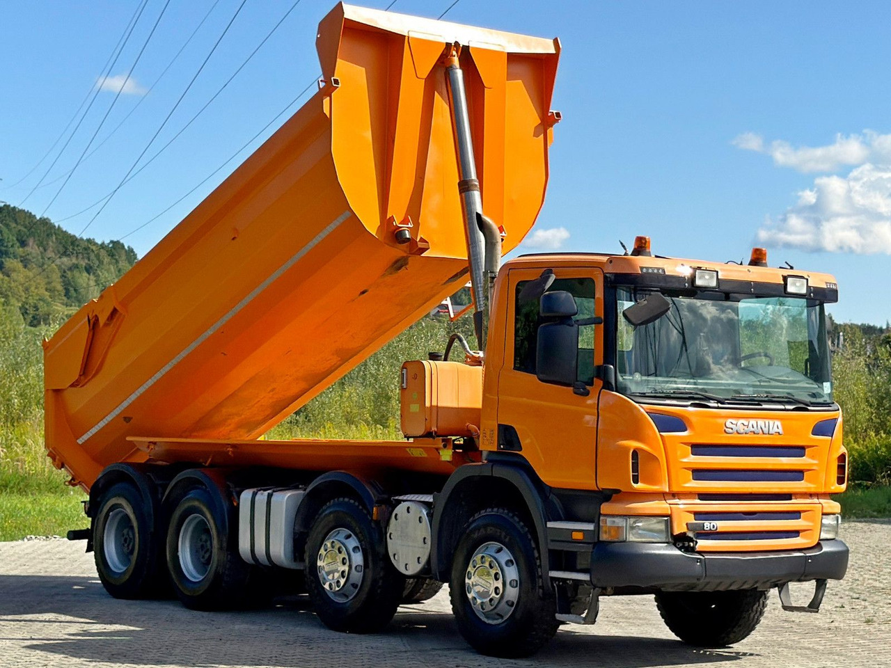 Scania P 380 Kipper * 8x4 * TOPZUSTAND - Самосвал камион: снимка 3 Scania P 380 Kipper * 8x4 * TOPZUSTAND - Самосвал камион: снимка 3