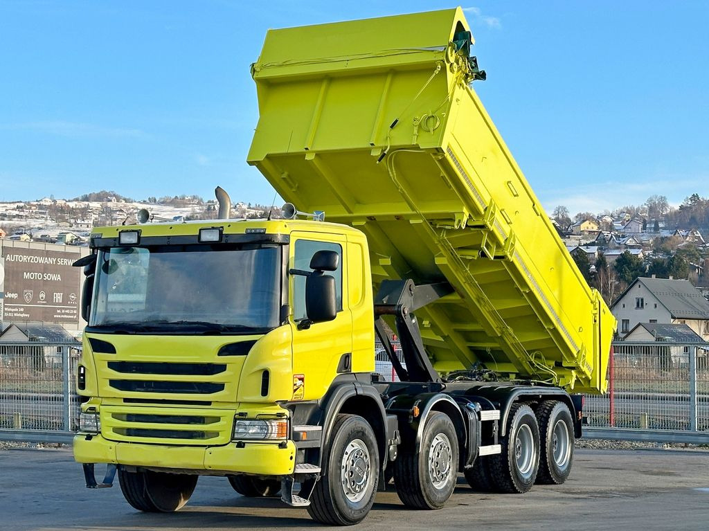 Scania P 400 Kipper 5,90 m + BORDMATIC * 8x4 * TOP ! Scania P 400 Kipper 5,90 m + BORDMATIC * 8x4 * TOP ! - Самосвал камион, Камион с кран: снимка 5 Scania P 400 Kipper 5,90 m + BORDMATIC * 8x4 * TOP ! Scania P 400 Kipper 5,90 m + BORDMATIC * 8x4 * TOP ! - Самосвал камион, Камион с кран: снимка 5