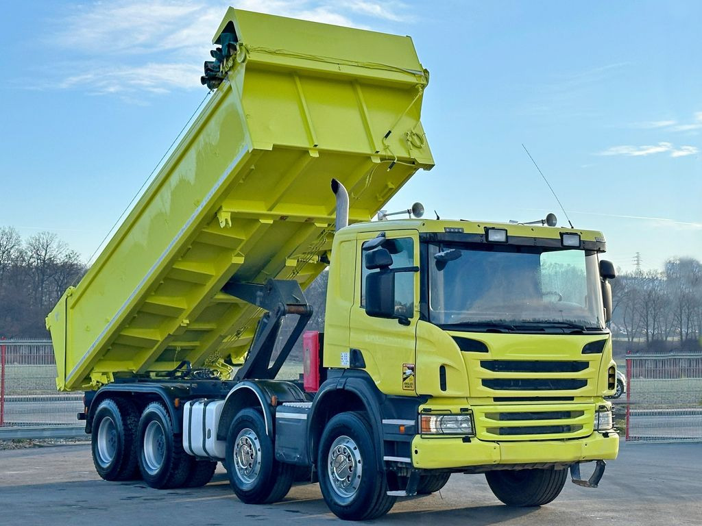 Scania P 400 Kipper 5,90 m + BORDMATIC * 8x4 * TOP ! Scania P 400 Kipper 5,90 m + BORDMATIC * 8x4 * TOP ! - Самосвал камион, Камион с кран: снимка 4 Scania P 400 Kipper 5,90 m + BORDMATIC * 8x4 * TOP ! Scania P 400 Kipper 5,90 m + BORDMATIC * 8x4 * TOP ! - Самосвал камион, Камион с кран: снимка 4